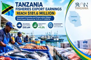 Tanzania’s Fisheries Export Earnings Reach $181.6 Million, Rising 11.3%