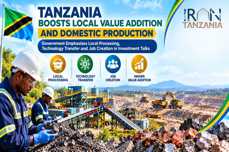 Tanzania Pushes Local Processing of Raw Materials, Technology Transfer and Job Creation