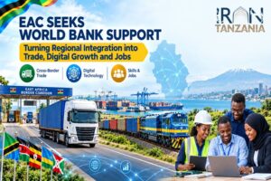 East African Community seeks World Bank support to strengthen cross-border trade, digital technology and job creation.