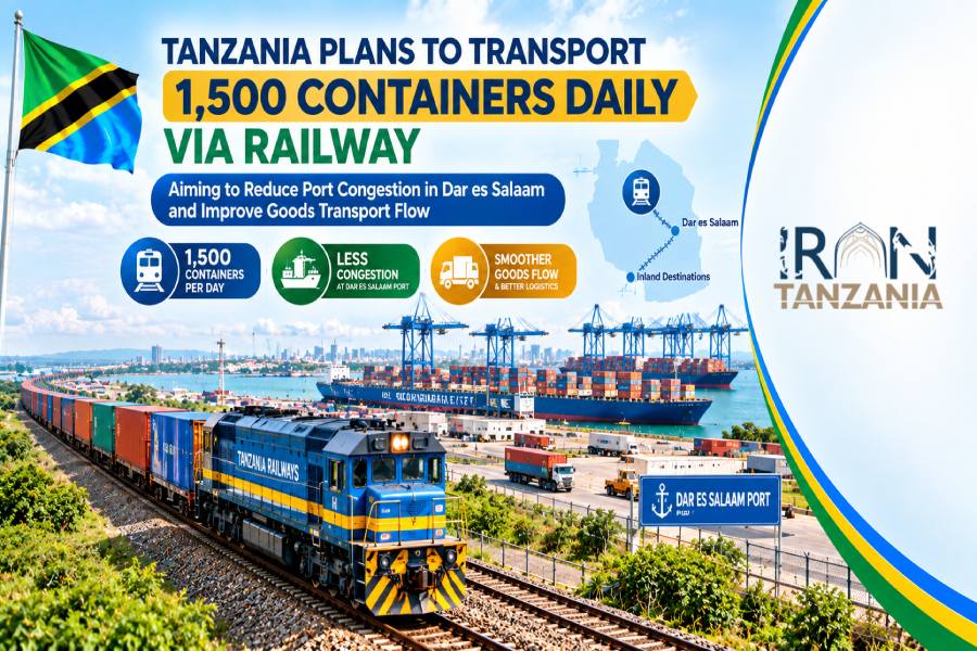 Tanzania Targets 1,500 Daily Rail Containers